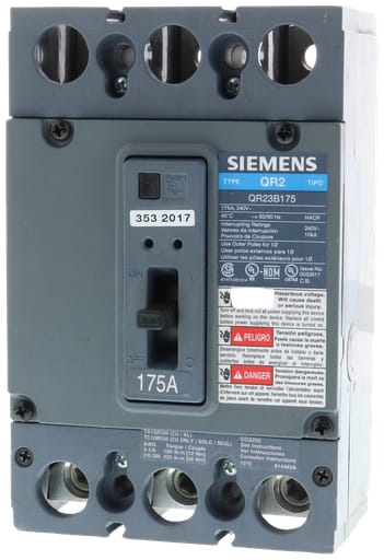 Siemens - Siemens QRH23B225 QR MCCB,25kA@2