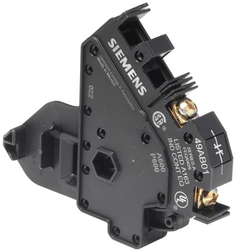 Siemens - Siemens 49AB10 1NO Size 00 to 4 Starter/Contactor Auxiliary Contact Kit