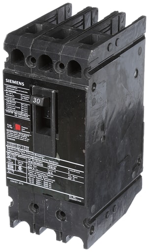Siemens - Siemens HHED63B030 3-Pole 30 Amp 600 VAC 18 kA Molded Case Circuit Breaker