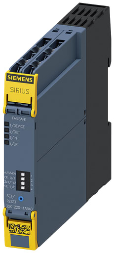 Siemens - Siemens 3SK12201AB40 SAFETY RELAY ADV I