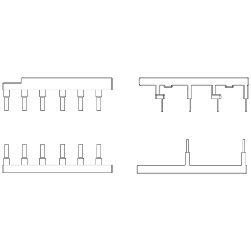 Siemens - Siemens 3RA29232AA1 Screw Mounting Reversing Contactor Wiring Kit