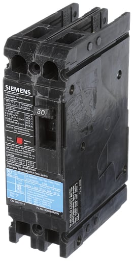Siemens - Siemens ED42B030 2-Pole 30 Amp 480 VAC 18 kA Circuit Breaker Lug