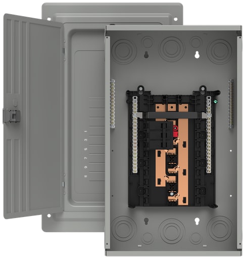 Siemens - Siemens P1224B3100CU 120/240 VAC 100 Amp 3-Phase 3/4-Wire Main Breaker/Convertible Load Center