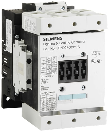 Siemens - Siemens LEN00F003120A Contactor LE,200A