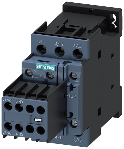 Siemens - Siemens 3RT20261AG24 CONTACTOR S0 25A 1