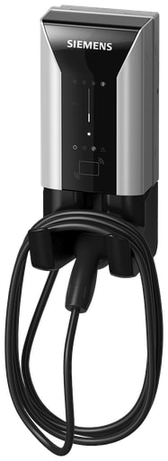 Siemens - Siemens 8EM1312-4CF18-0FA3 VersiCharge™ AC Smart Residential EV Charger, Level 2, 40A w/ J1772 Plug & 20ft Cable