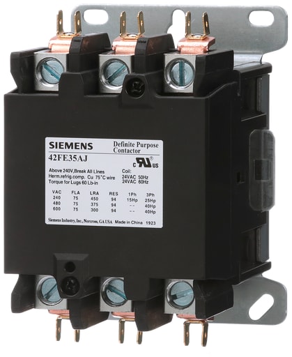 Siemens - Siemens 42FE35AF Contactor, 42DP,75A,3P