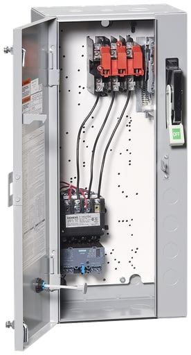 Siemens - Siemens 17CUD92BF 120 VAC 5.5 to 22 Amp 3 Hp 3-Phase 3-Pole NEMA 1 Non-Reversing Combination Starter