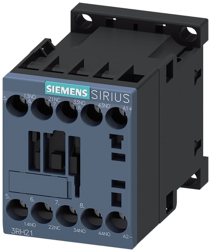 Siemens - Siemens 3RH21311BB40 3NO-1NC 24 VDC Screw Terminal Contactor Relay