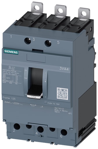 Siemens - Siemens 3VA4120-6ED34-0AA0 BRKR 3VA41 3