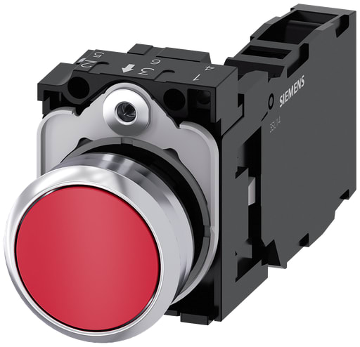 Siemens - Siemens 3SU11500AB201FA0 PUSHBUTTON. RE