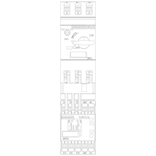 Siemens - S-A 3RA21101AE151BB4 STARTER DOL S0