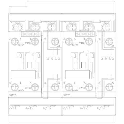 Siemens - S-A 3RA23248XB301AC2 CONTACTOR REV