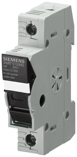 Siemens - SIEM 3NW7513-0HG FUSE HOLDER,1-P,32A,600V,CLASS CC F