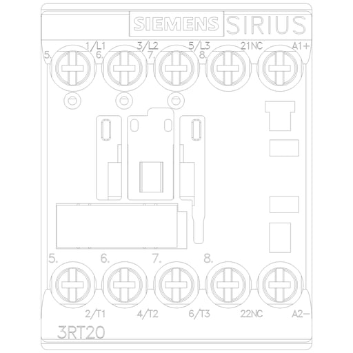 Siemens - S-A 3RT20151BB420CC0 CONTACTOR S00
