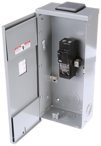 Siemens - Siemens W0202MB1200CU 120/240 VAC 200 Amp 1-Phase 3-Wire NEMA 3R Main Breaker Load Center