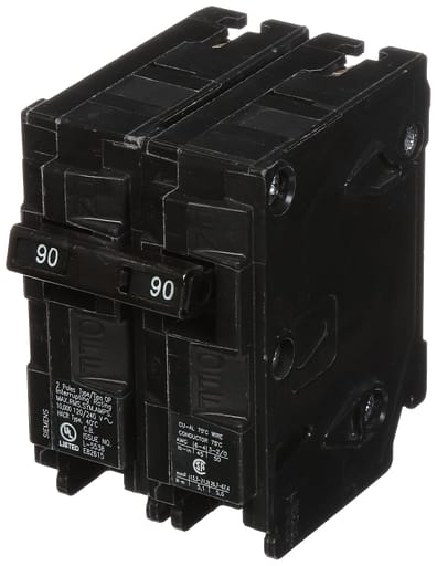Siemens - Siemens Q290 2-Pole 120/240 VAC 90 Amp 10 kA Plug-In Common Trip Circuit Breaker