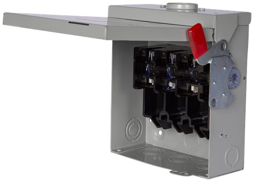 Siemens - Siemens DTF224R 240 VAC 200 Amp 2-Pole 3-Wire NEMA 3R Heavy Duty Fusible Safety Switch