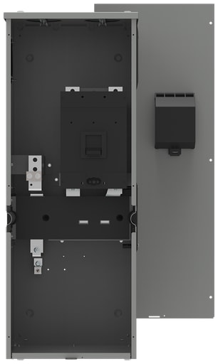 Siemens - Siemens WB1400C 120/240 VAC 400 Amp 1-Phase 65 kA 3-Wire Circuit Breaker Service Entrance Module