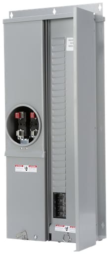 Siemens - Siemens MC2442B1200EFV 200 Amp 24-Space 42-Circuit OH/UG 5-Jaw Ring No Bypass Meter Main Solar Ready Meter Center