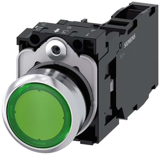 Siemens - Siemens 3SU11520AB401FA0 ILLUMINATED PU