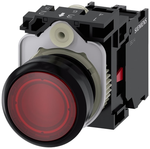 Siemens - Siemens 3SU11020AB201CA0 ILLUMINATED PU