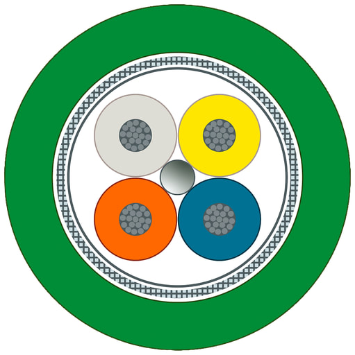 Siemens - Siemens 6XV18702F TORSION CABLE, IE FC,