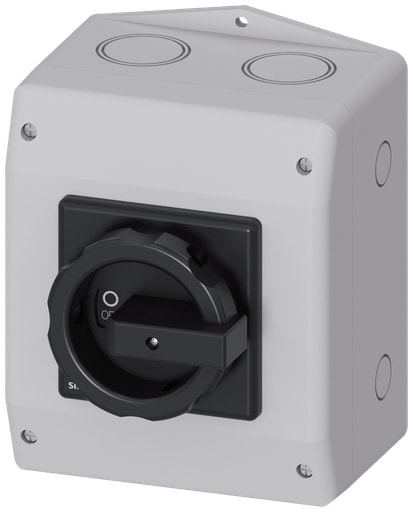 Siemens - SIEM 3LD2565-0TB51-0US2 DISC SW 63A N4X SCW ROT HDL BLK 3P