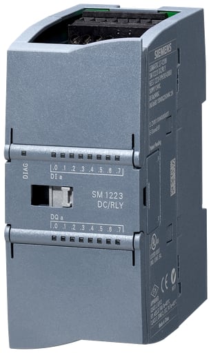 Siemens - Siemens 6ES72231PH320XB0 24 VDC 2 Amp 8-Digital Input AC/DC Digital I/O Module