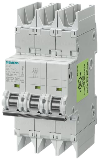 Siemens - Siemens 5SJ43188HG42 5SJ4 MCB,3P