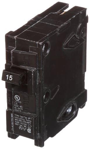 Siemens - Siemens Q115 1-Pole 120 VAC 15 Amp 10 kA Plug-In Circuit Breaker