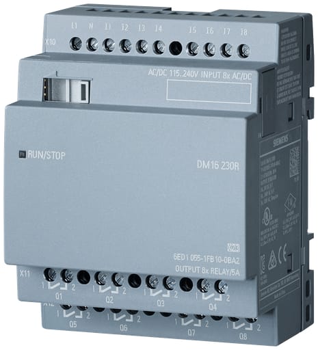 Siemens - Siemens 6ED10551FB100BA2 LOGO DM16 230R