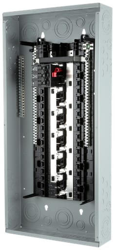 Siemens - Siemens P3042B3100CU 120/208/240 VAC 100 Amp 3-Phase 3/4-Wire NEMA 1 Main Breaker/Convertible Load Center
