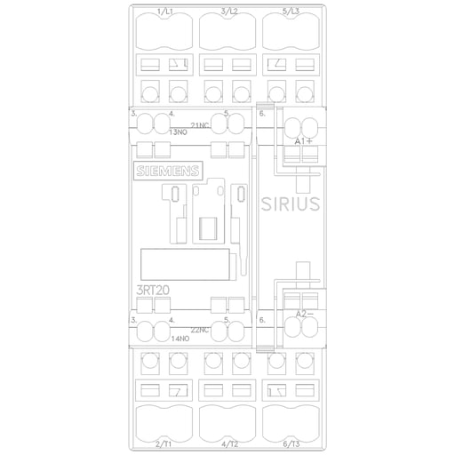 Siemens - Siemens 3RT20242BB40 CONTACTOR_DC_3RT10