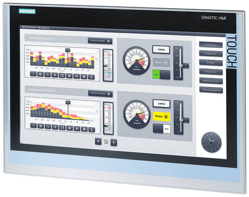 Siemens - Siemens 6AV21240UC020AX1 SIMATIC HMI TP