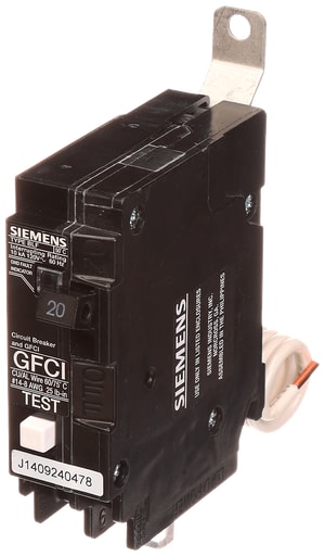 Siemens - Siemens BF120AH 1-Pole Ground Fault Circuit Interrupter