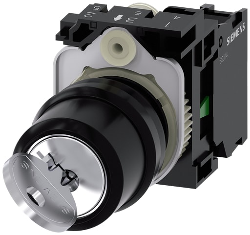 Siemens - Siemens 3SU11004BF111BA0 KEY SW, 2POS,
