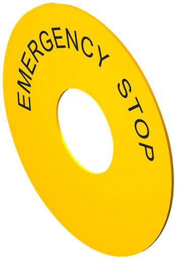 Siemens - Siemens 52AAR 30MM EMERGENCY STOP RING