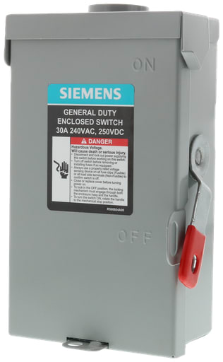 Siemens - Siemens GNF321RLA GDSS NF 3P3W 240V 30A N3R OSIZE SERIES A