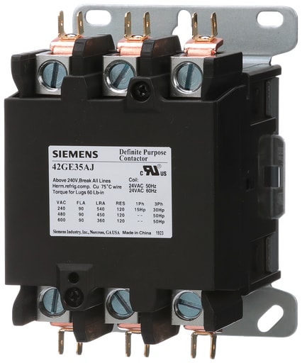Siemens - Siemens 42GE35AG Contactor, 42DP,90A,3P