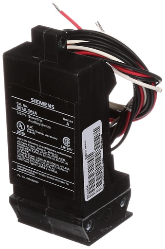 Siemens - Siemens S01JLD62A 120 VAC Type JD/LD/LMD Circuit Breaker with Shunt Trip and Auxilary Switch