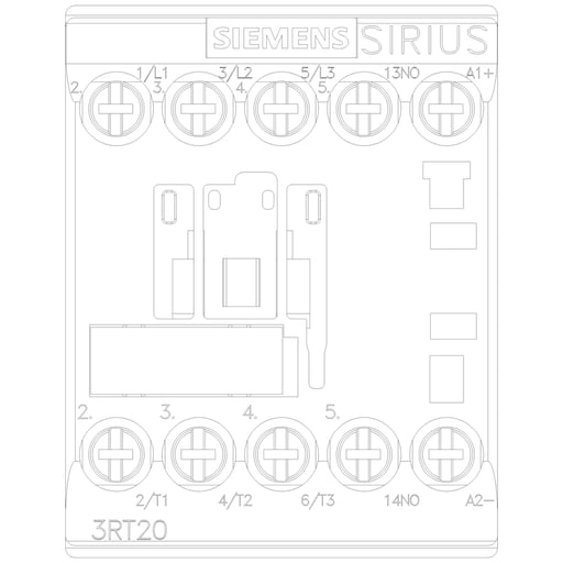 Siemens - S-A 3RT20181BW41 CONTACTOR S00 16A