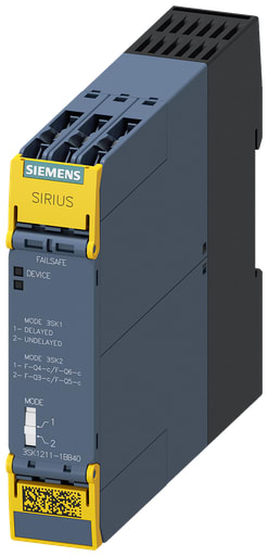 Siemens - Siemens 3SK12111BB40 SAFETY RELAY,4RO,4