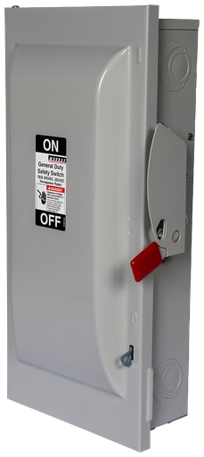 Siemens - Siemens GNF323 240 VAC/250 VDC 100 Amp 3-Pole 3-Wire NEMA 1 General Duty Non-Fusible Safety Switch
