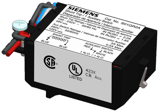 Siemens - Siemens S01QR2A BREAKER QR 120VAC 48VDC