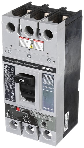 Siemens - Siemens FXD63A250 3-Pole 250 Amp 600 VAC 22 kA ETI Circuit Breaker