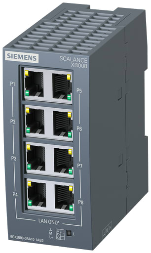 Siemens - Siemens 6GK50080BA101AB2 SCALANCE XB008