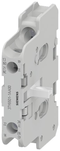 Siemens - Siemens 3TY6501-1AA00 690 Volt 10 Amp Contactor Auxiliary Contact