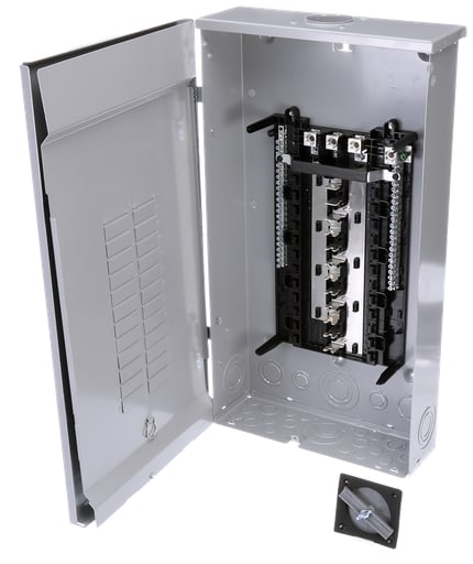 Siemens - Siemens SW2442L3150 120/208/240 VAC 150 Amp 3-Phase 3/4-Wire NEMA 3R Main Lug/Non-Convertible Load Center