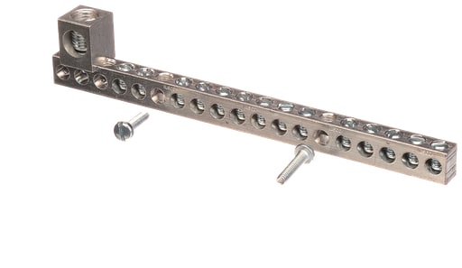 Siemens - Siemens ECGB141 14 to 4 AWG Copper/Aluminum 14-Position Load Center Ground Bar Kit